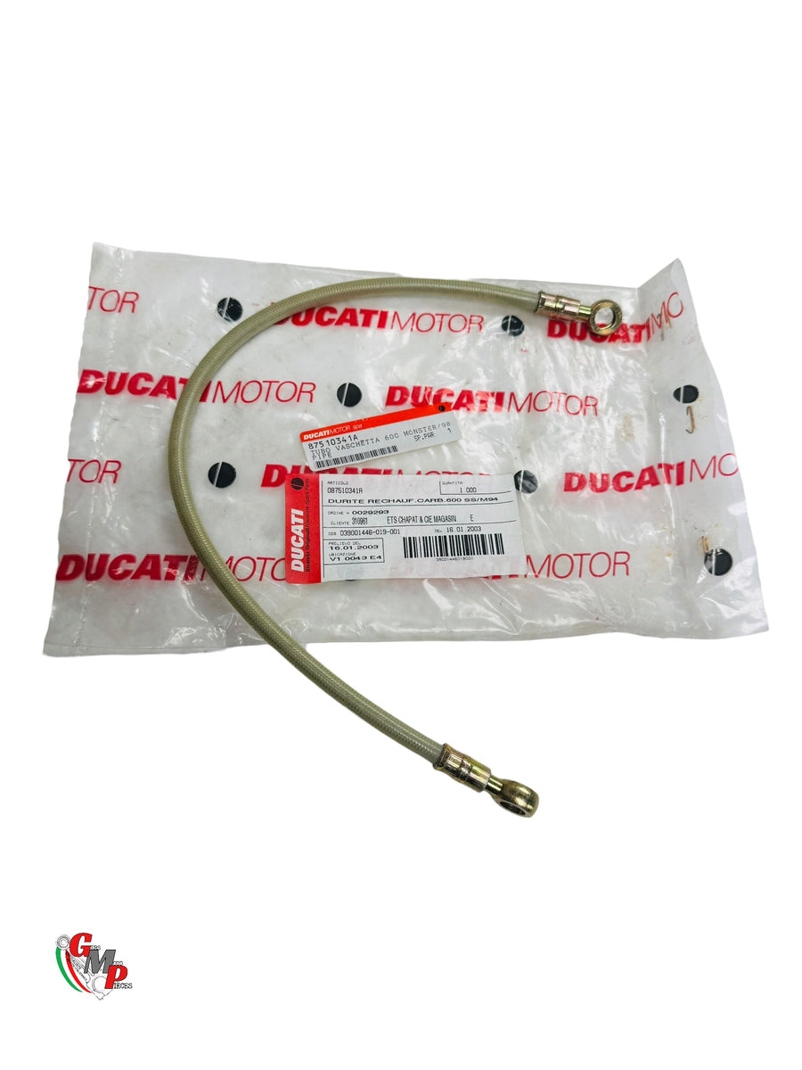 Tubo calefactor carburador bicromatado NUEVO - Ducati