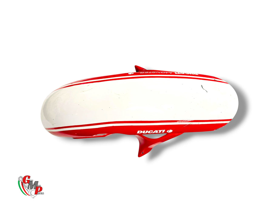 Guardabarros Delantero Rojo con Banda Blanca - Ducati