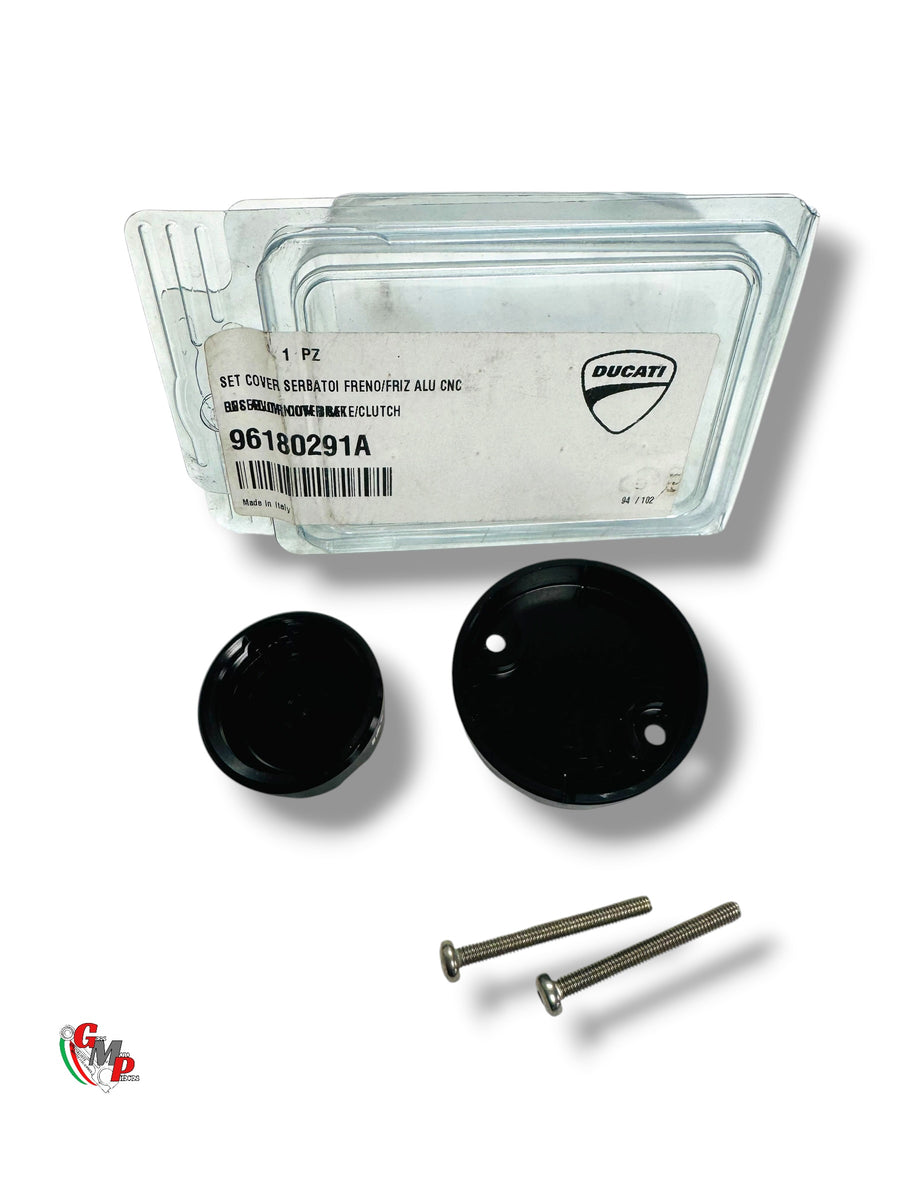 Kit Tapón Frasco Freno Embrague CNC Aluminio NUEVO - Ducati