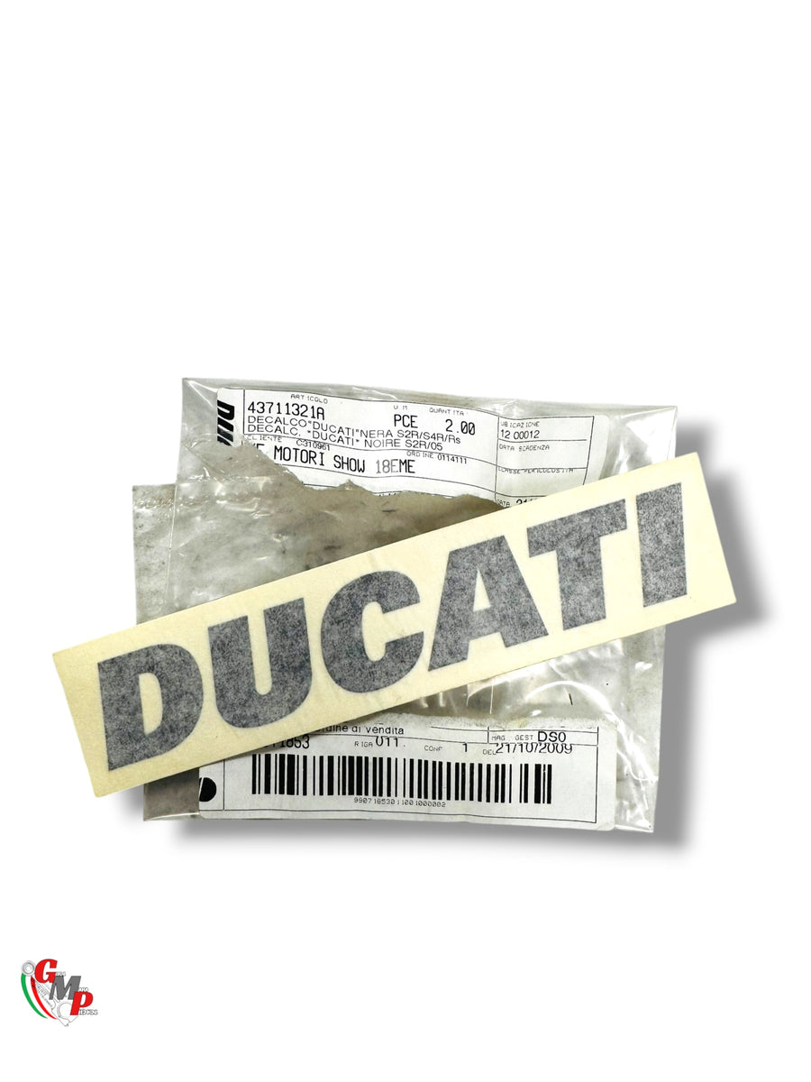 Embleme Ducati Noir NEUF - Ducati