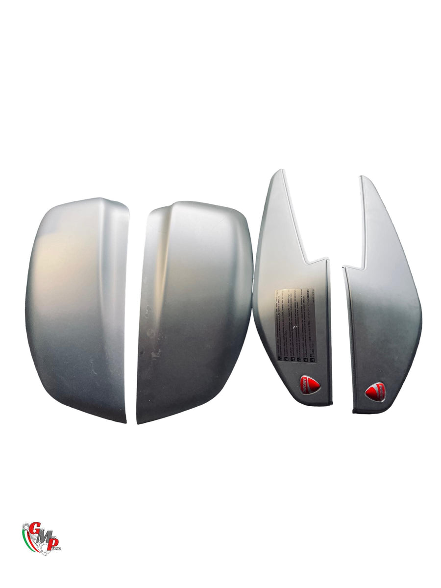 Kit de Tapa para Maleta y Top Case de Aluminio Gris - Ducati