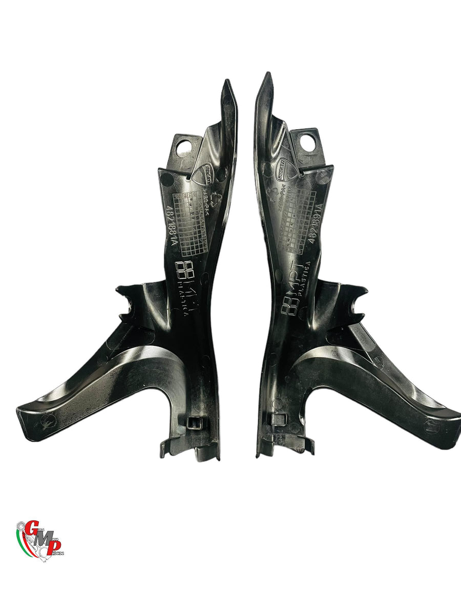 Par de tapas laterales de plástico para el cuadro - Ducati