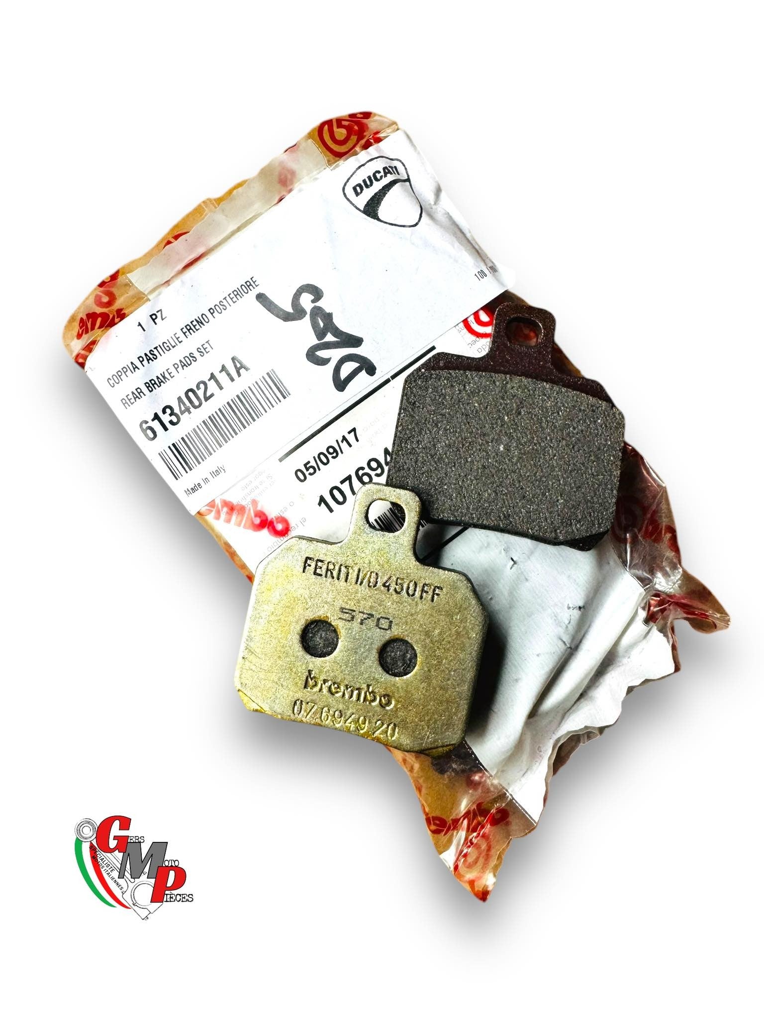 Pastilla de freno trasera - Ducati