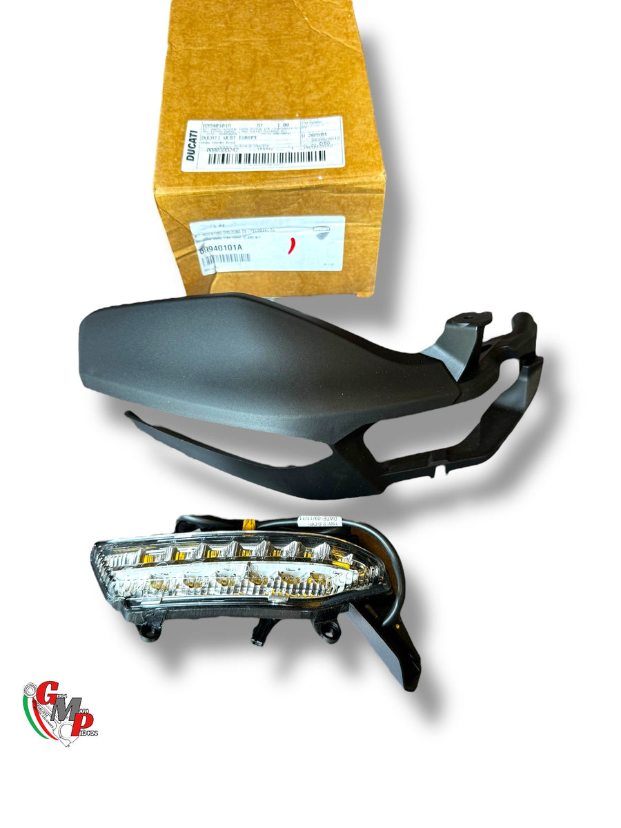 Protector de mano derecha completo con intermitente - Ducati