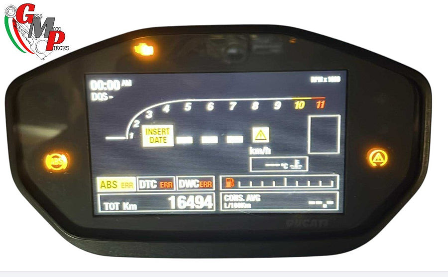 Cuentakilómetros del salpicadero 16494 km - Ducati
