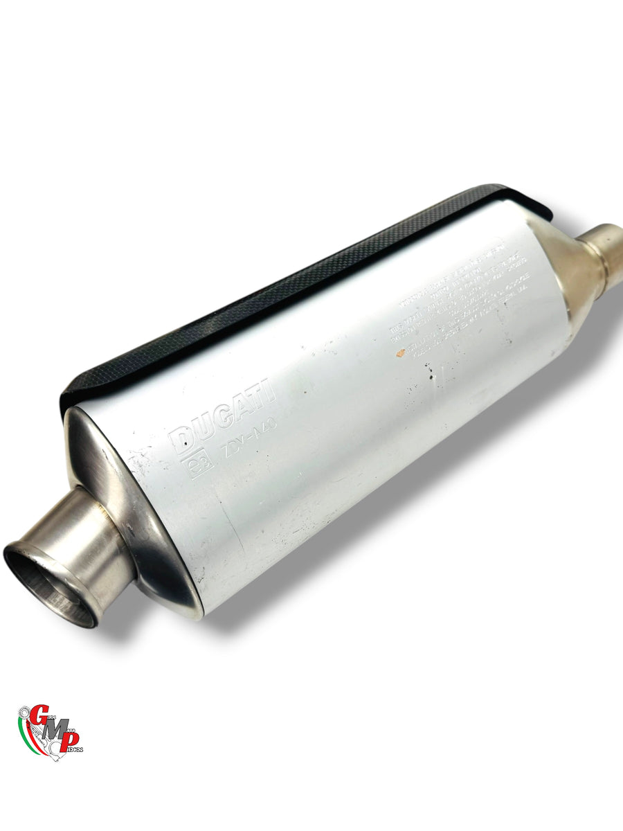 Silenciador Superior Remus con Cubierta de Carbono - Ducati
