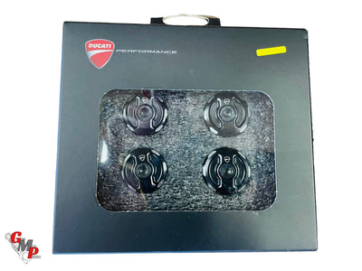 Nuevo kit de tapones de chasis negros - Ducati