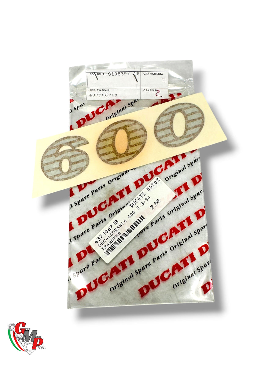 Decalcomanía 600 NUEVO - Ducati