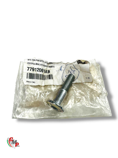 Tornillo Reposapiés Platino NUEVO - Ducati