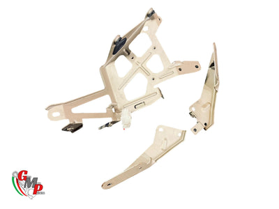 Conjunto de soporte de sensor y soporte de espejo dorado - Ducati