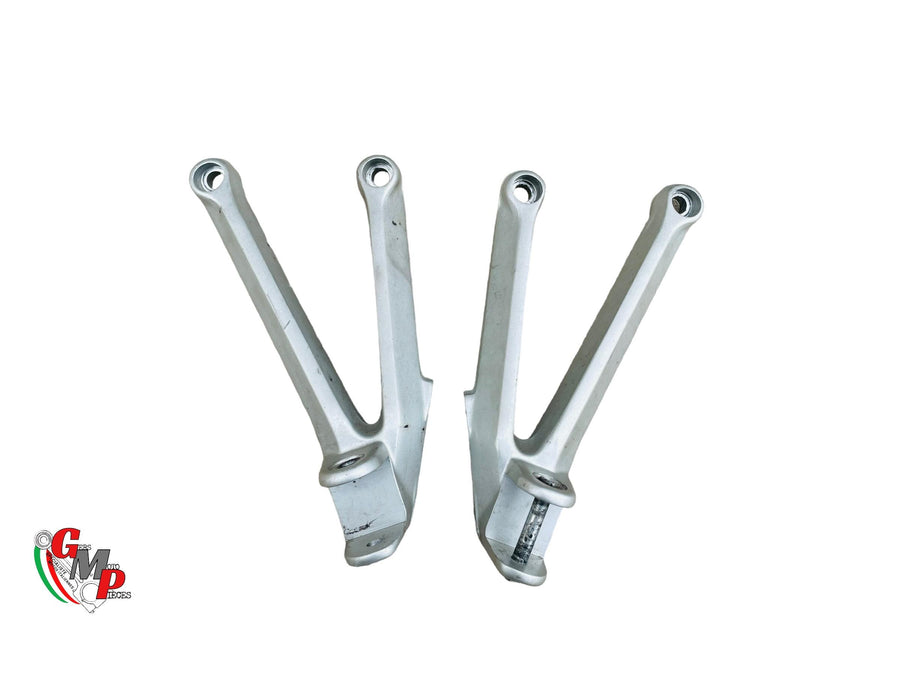 Par de placas de reposapiés para pasajero - Ducati