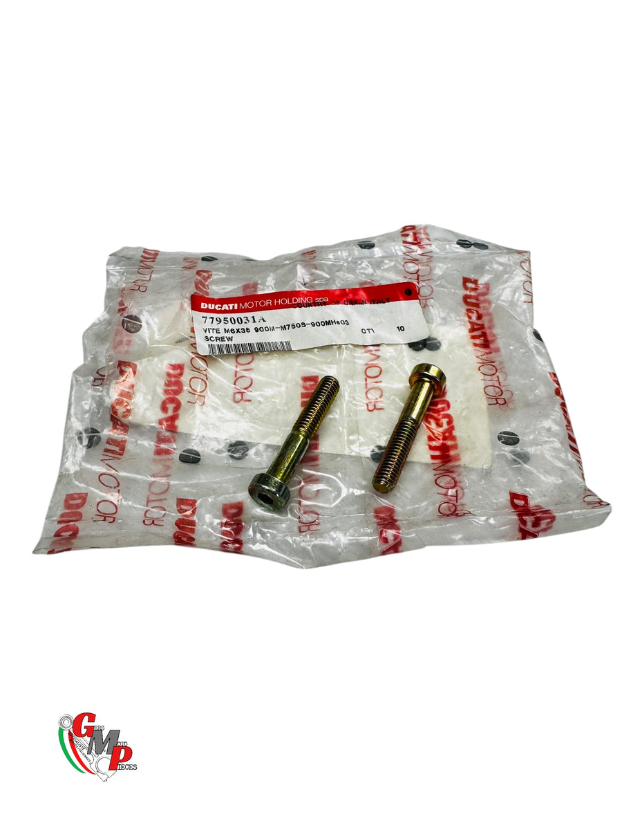 Tornillo M6X35 bicromatado NUEVO - Ducati
