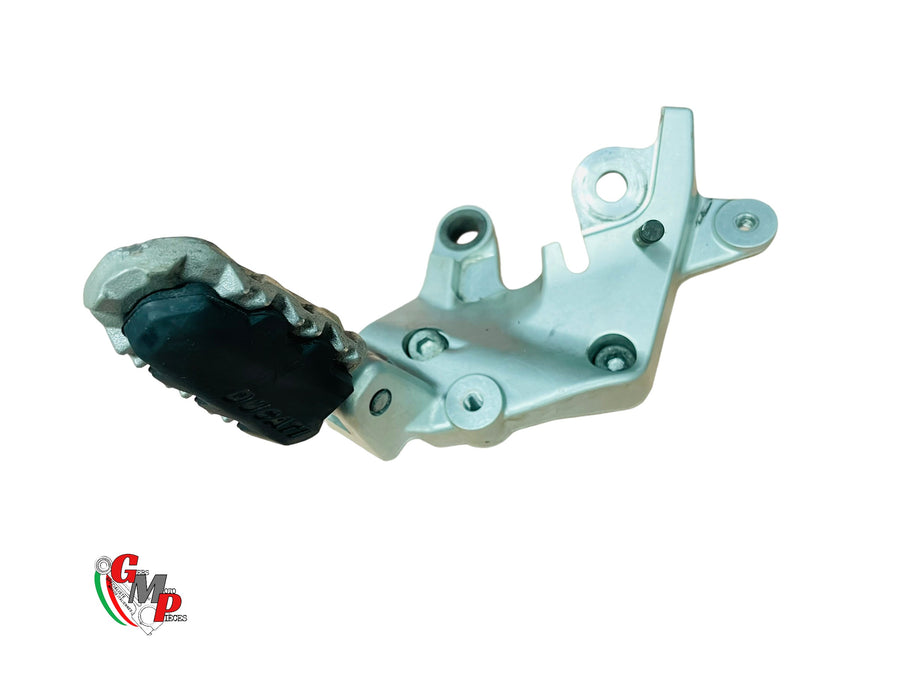 Placa de reposapiés izquierdo con reposapiés - Ducati