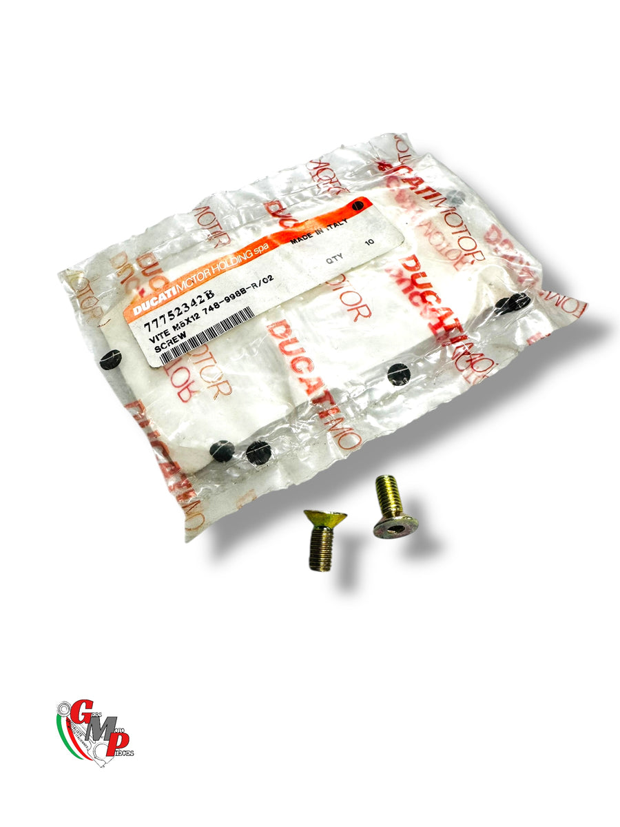 Tornillo M5X12 Fijación Soporte Bicromatado Bicromatado NUEVO - Ducati