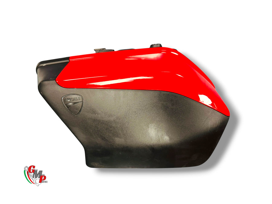 Maleta Completa Derecha Roja Gran Volumen - Ducati