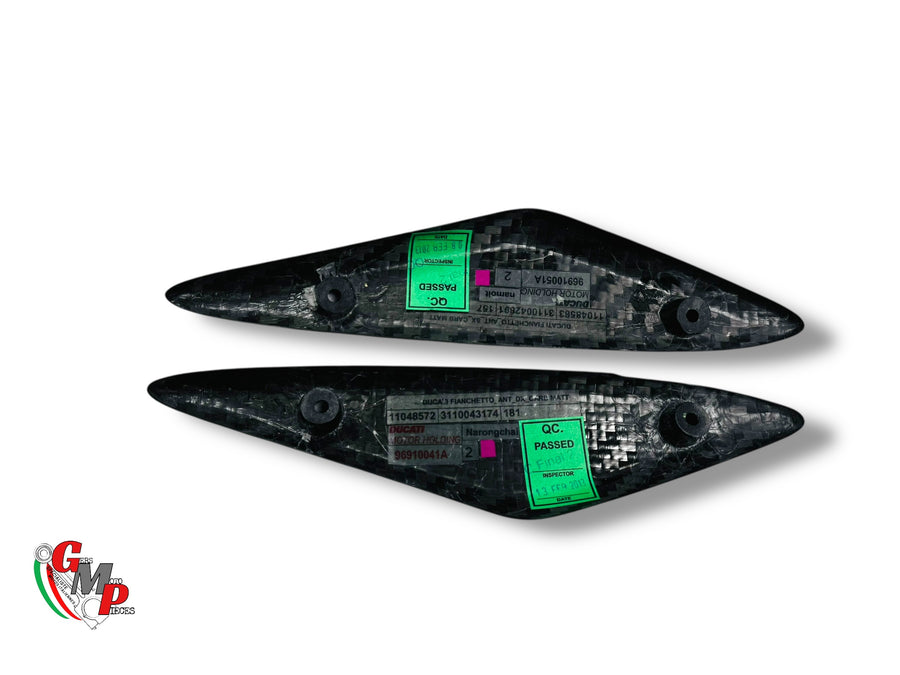 Par de cubiertas laterales delanteras de carbono NUEVO - Ducati Performance