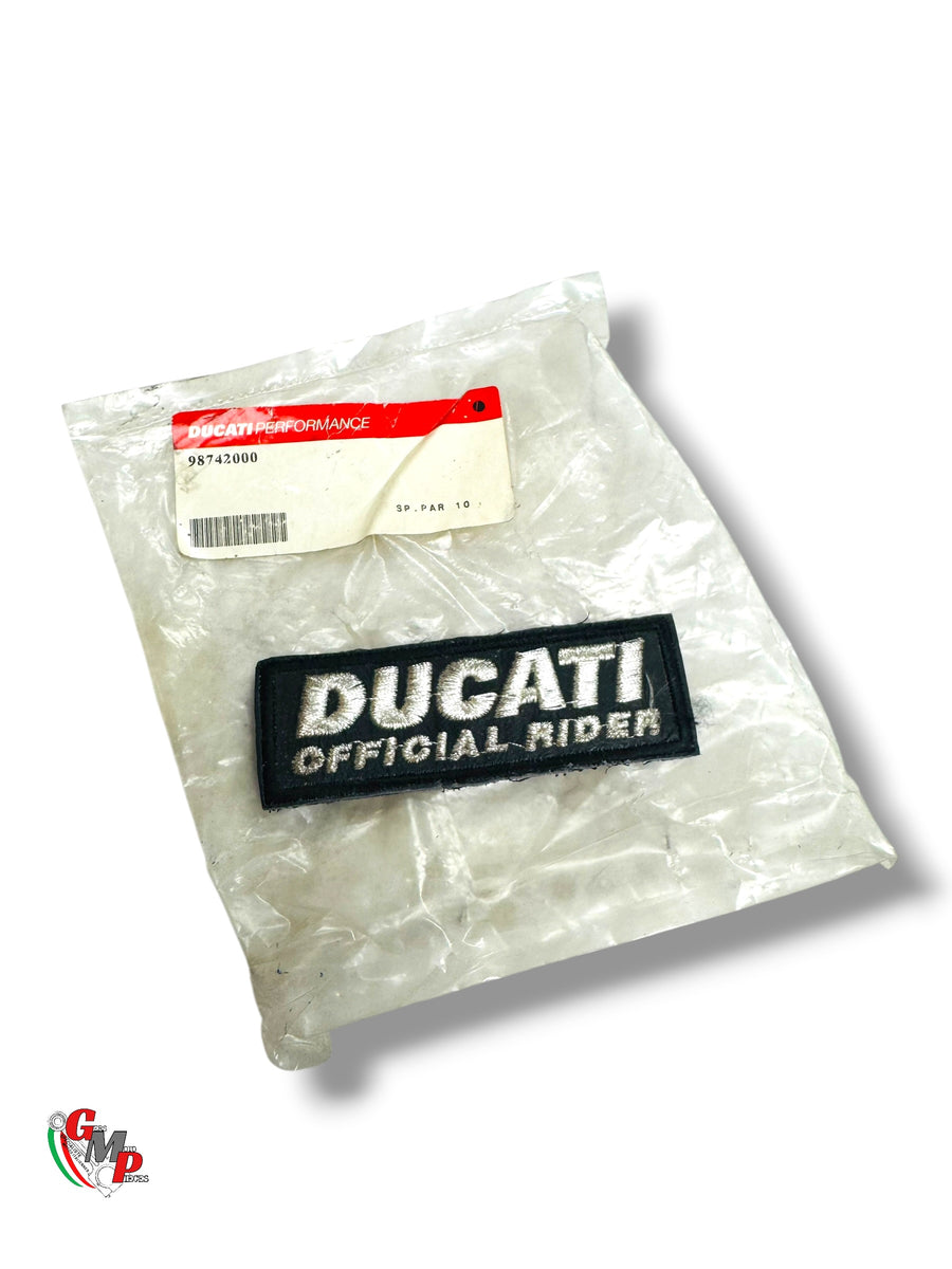 Parche Scratch Official Rider NUEVO - Ducati