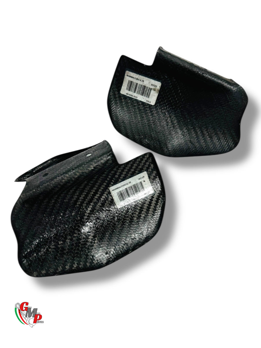 Par de protectores de escape de carbono NUEVOS - Ducati