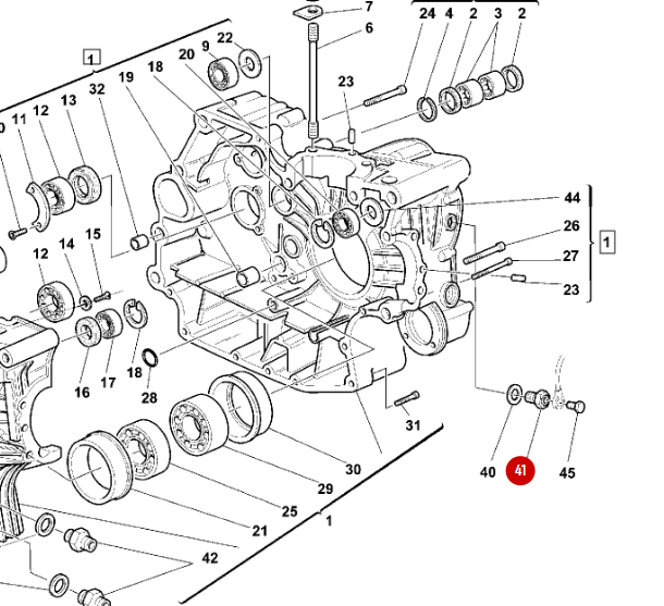 Tornillo M12x1 Fijación Masa NUEVO - Ducati