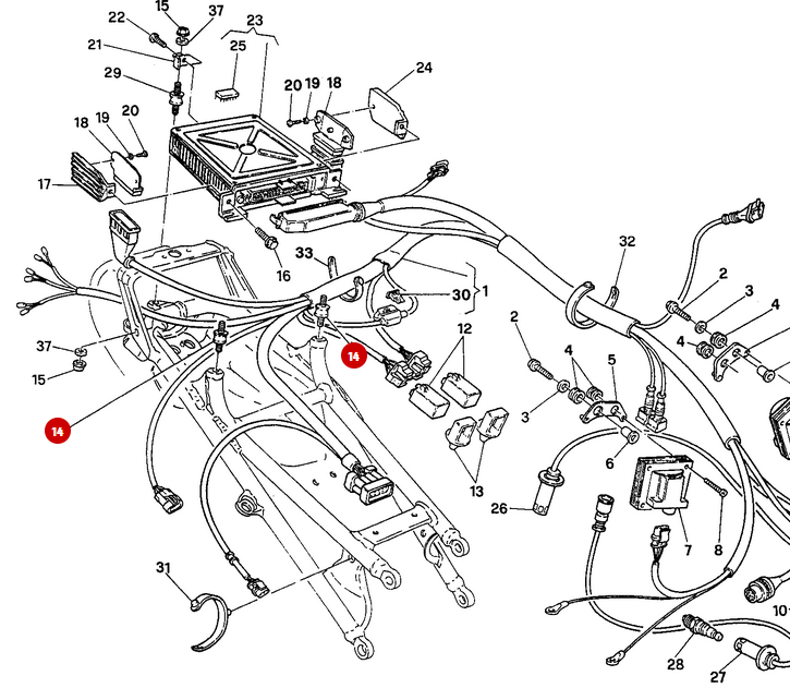 Silentblock Antivibración NUEVO - Ducati