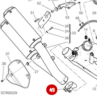Collar 61-20 mm NUEVO - Ducati