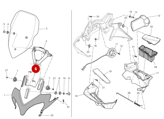 Vis Especial NUEVA - Ducati