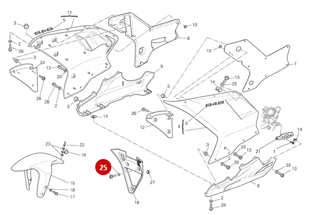 Tornillo NUEVO - Ducati