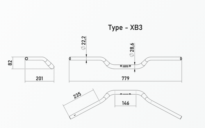 Manillar HIGHSIDER pro X-Bar NUEVO