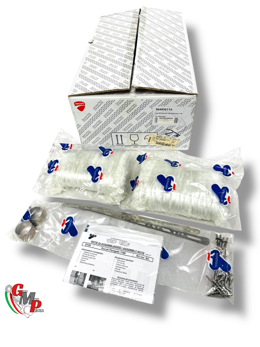 Kit de revisión para par de silenciadores Termignoni 1199 NUEVO - Ducati Performance