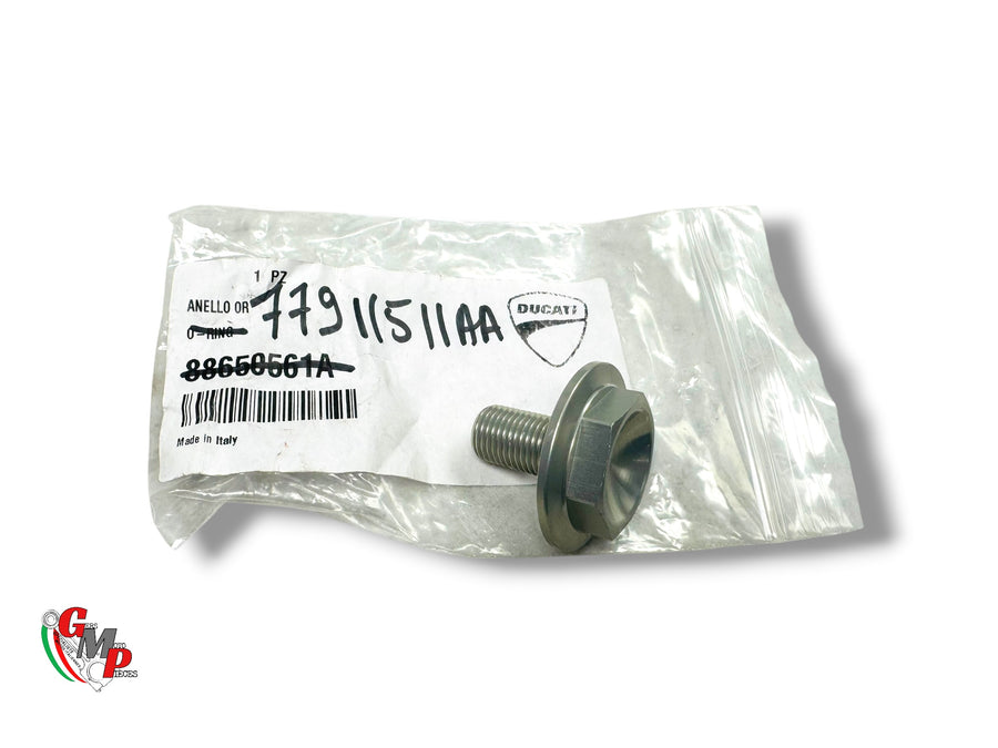 Tornillo Especial Platino Reposapiés NUEVO - Ducati