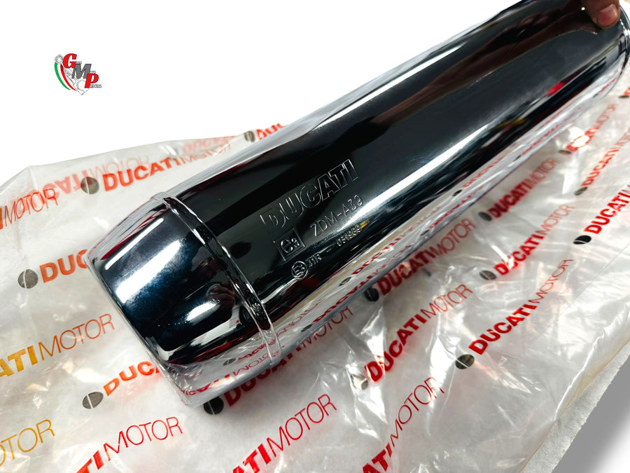 Silenciador de escape original derecho NUEVO - Ducati