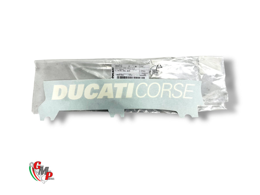 Adhesivo Ducati Corse NUEVO - Ducati