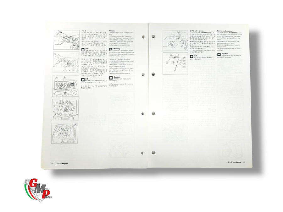 Manual de taller 996S 2001 japonés/inglés NUEVO - Ducati
