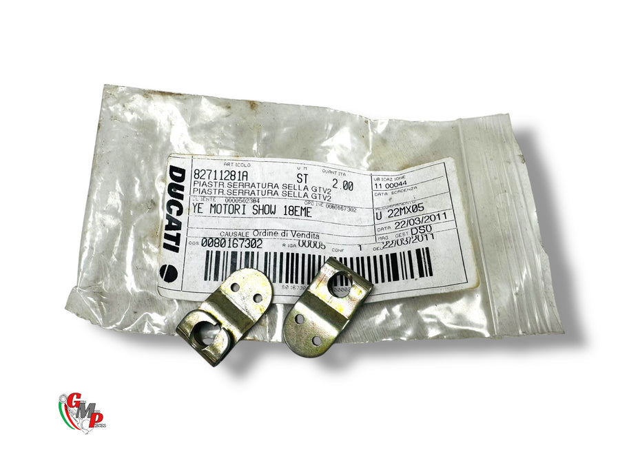 Placa Cerradura Asiento NUEVA - Ducati