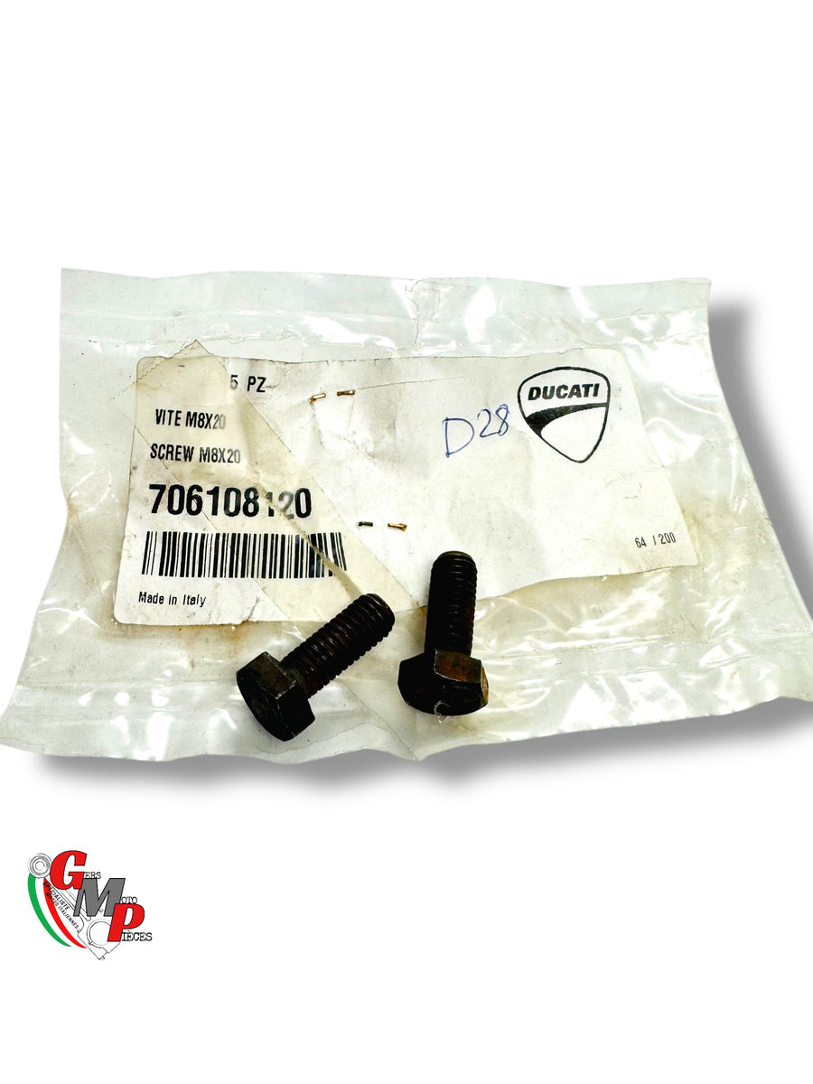 Kit 8 Tornillos Fijación Campana Embrague - Ducati Monster 900 S4 MH900E ST2 ST4 ST4S SBK 748 851 888 907IE PASO 916 996 998 SS 900 cor finale
