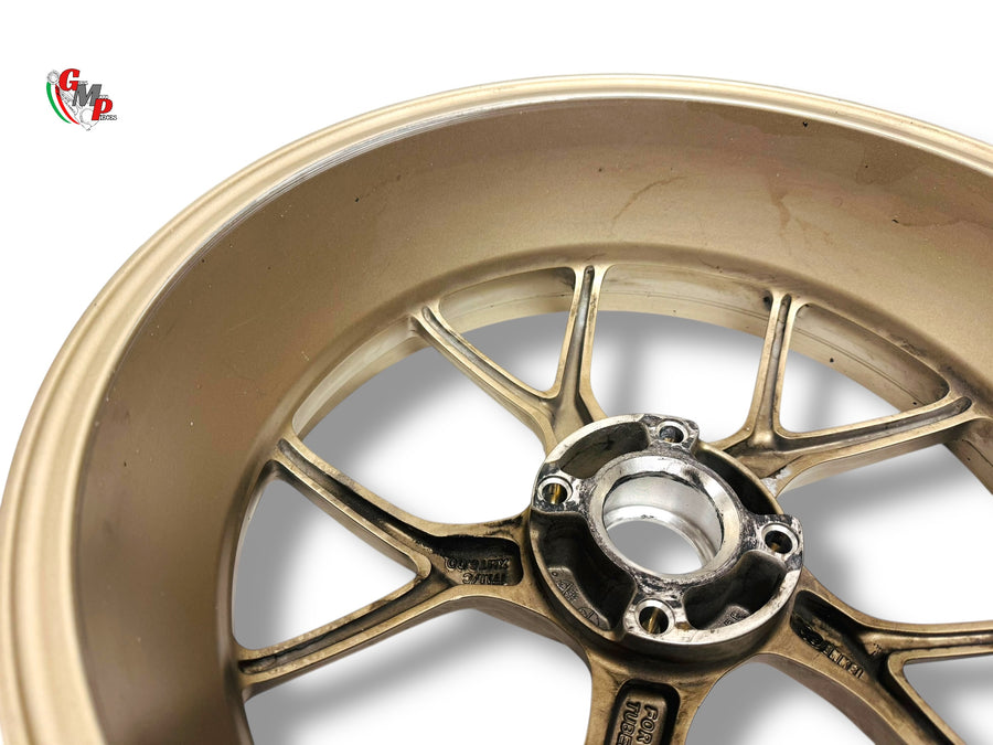 Llanta rueda trasera monobrazo oro - Ducati