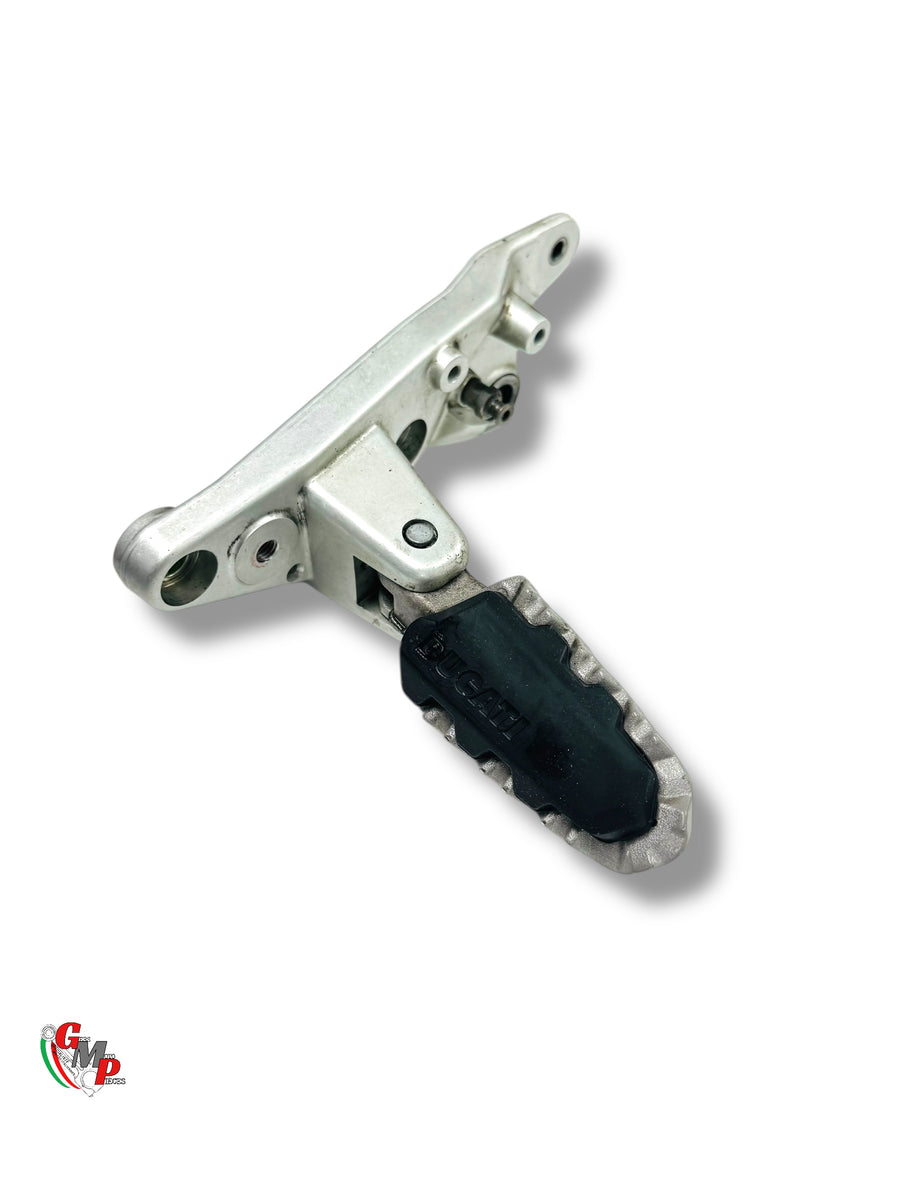Placa del reposapiés derecho - Ducati