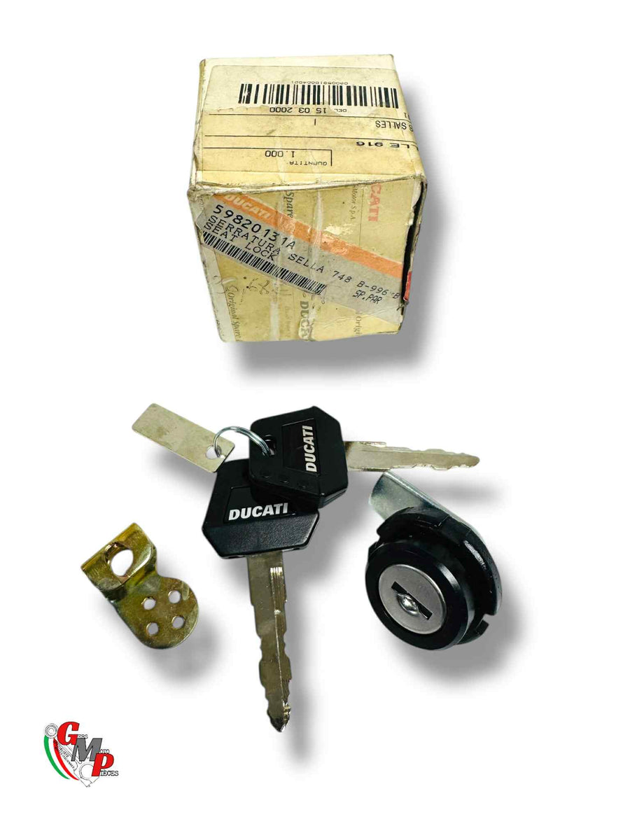 Cerradura de sillín con llaves NUEVA - Ducati