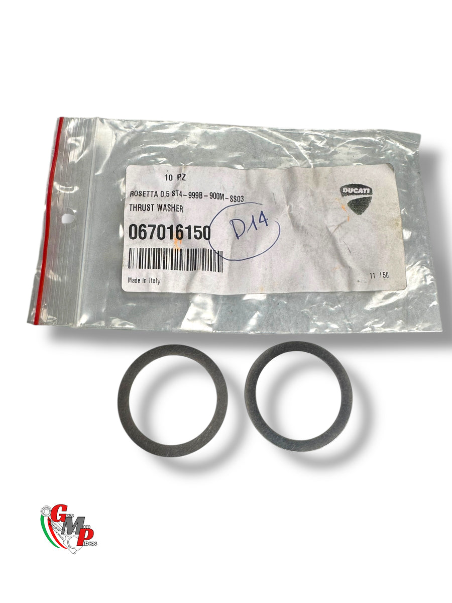 Arandela de empuje caja de cambios 0.5mm NUEVA - Ducati