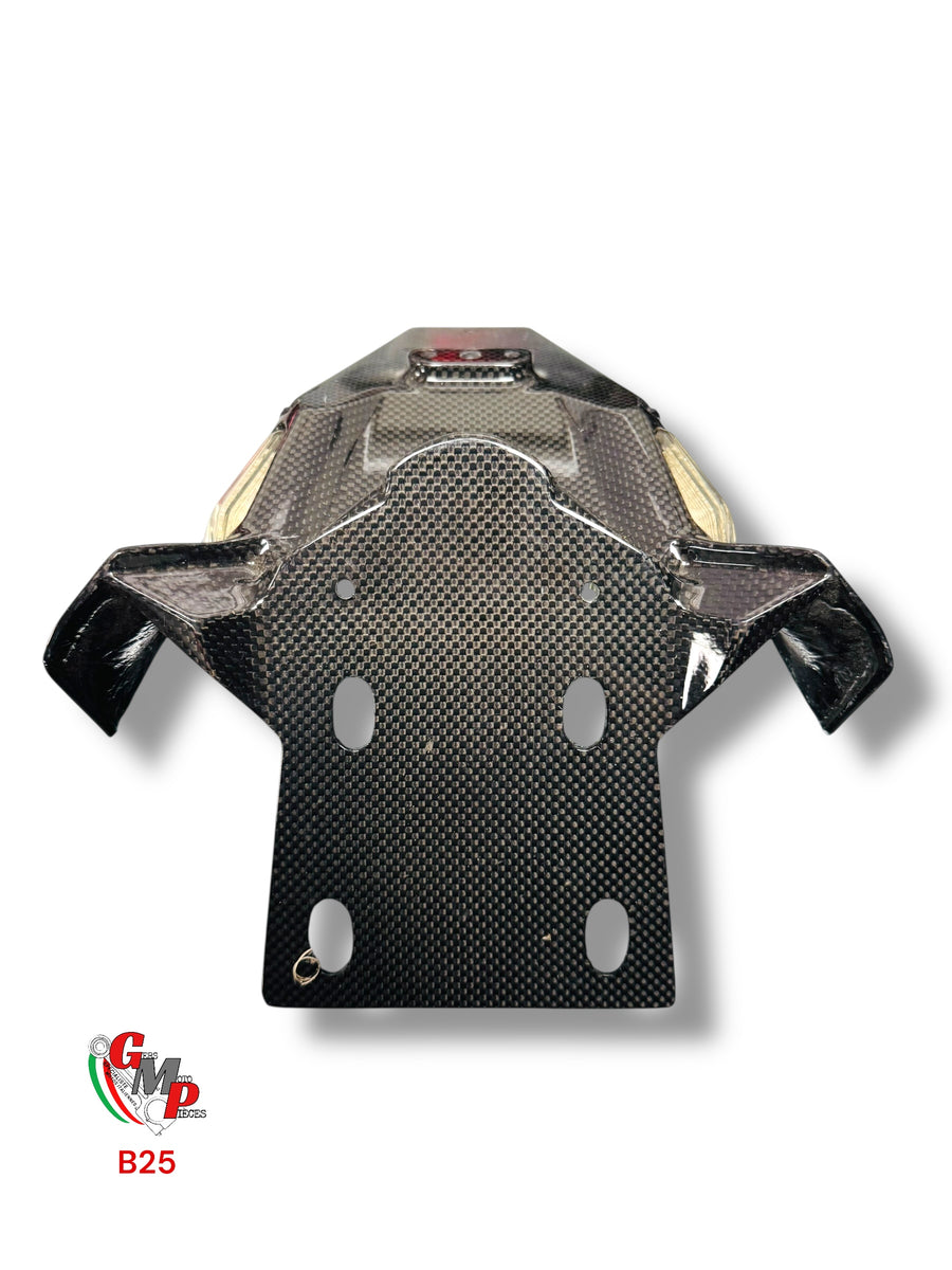 Nuevo portamatrículas de carbono - Ducati