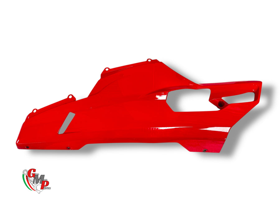 Cubrecadenas izquierdo, semicarenado rojo - Ducati