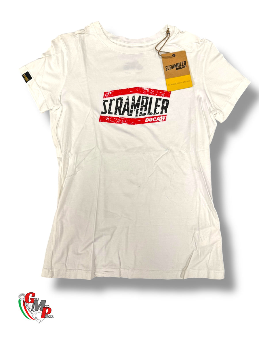 Camiseta Ducati Scrambler de mujer Moab NUEVA