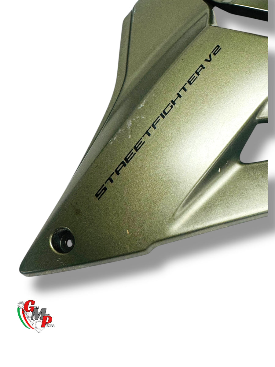 Carenado inferior derecho verde "Army Green" - Ducati