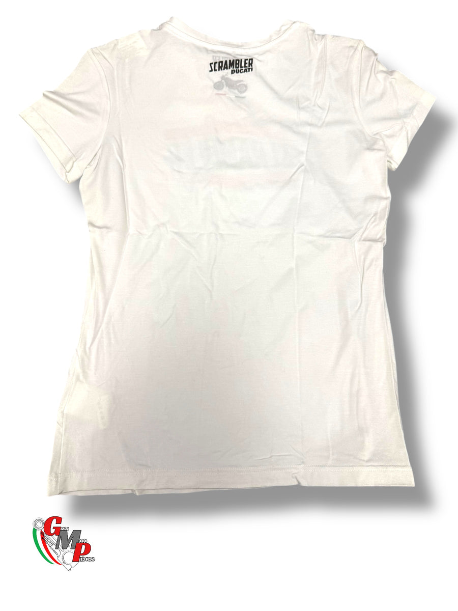 Camiseta Ducati Scrambler de mujer Moab NUEVA