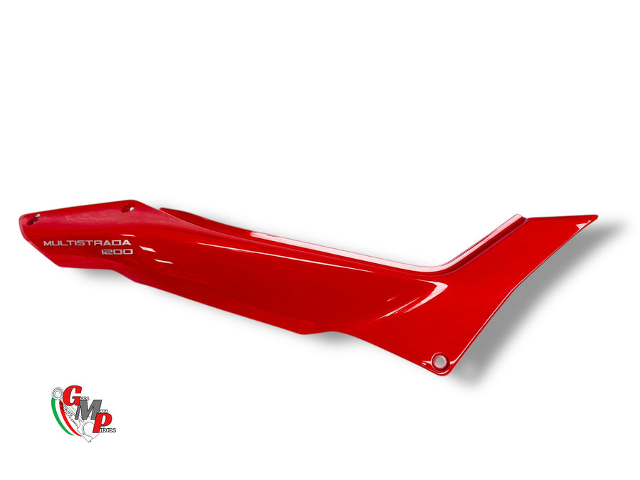 Carenado bajo el asiento derecho rojo - Ducati
