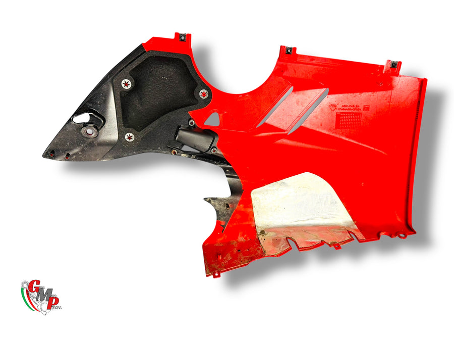 Carenado inferior izquierdo rojo - Ducati