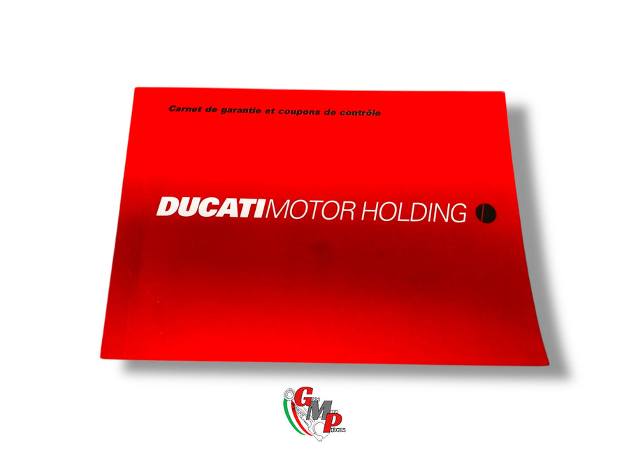 Libreta de garantía virgen NUEVA - Ducati Todos los modelos