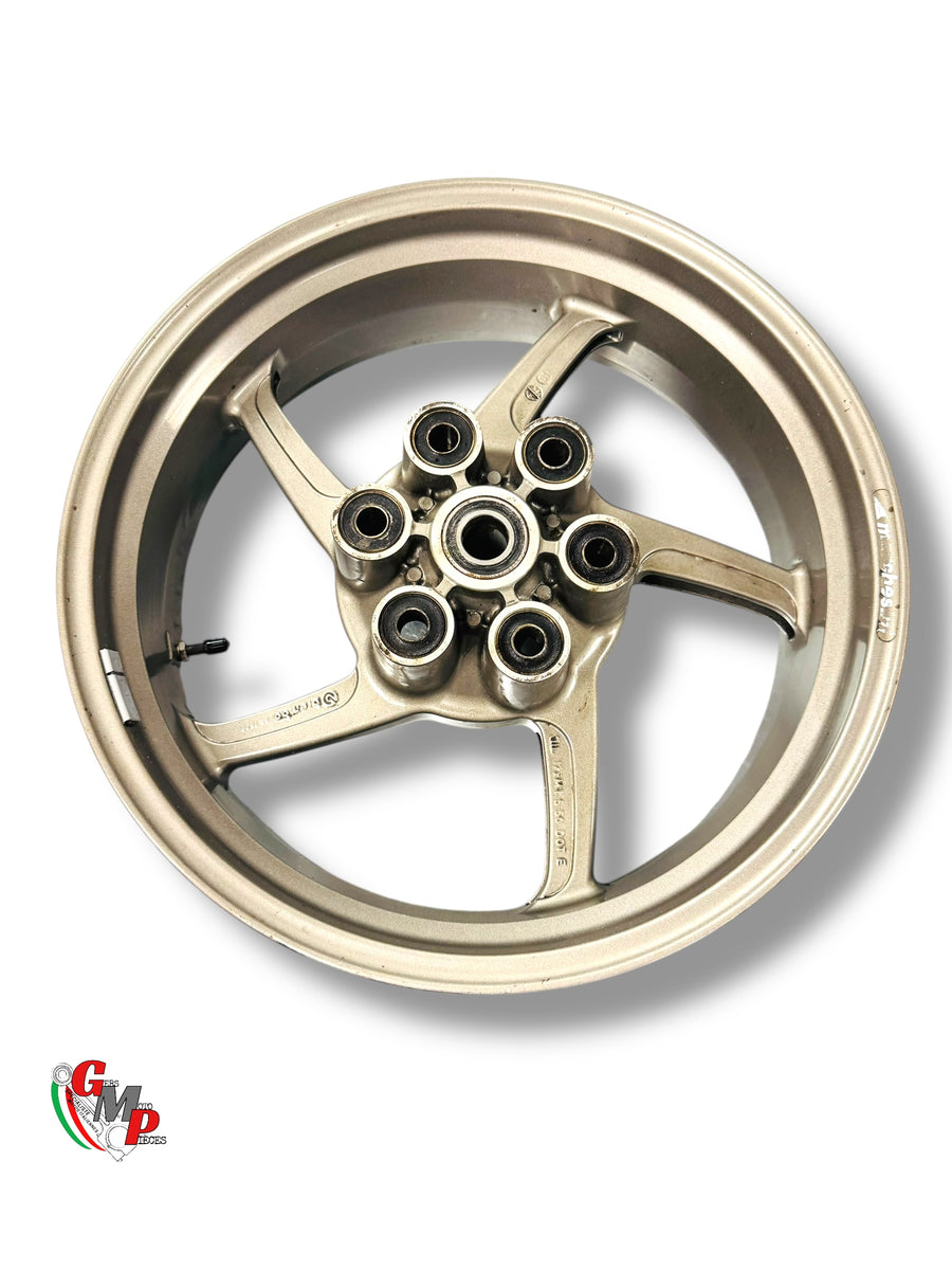 Llanta trasera gris de 5 radios - Ducati