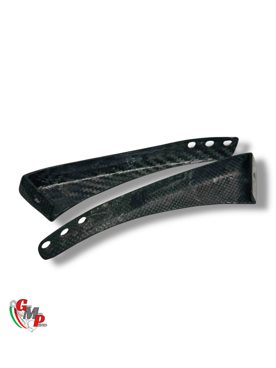 Soporte de carenado y retrovisor de carbono - Ducati