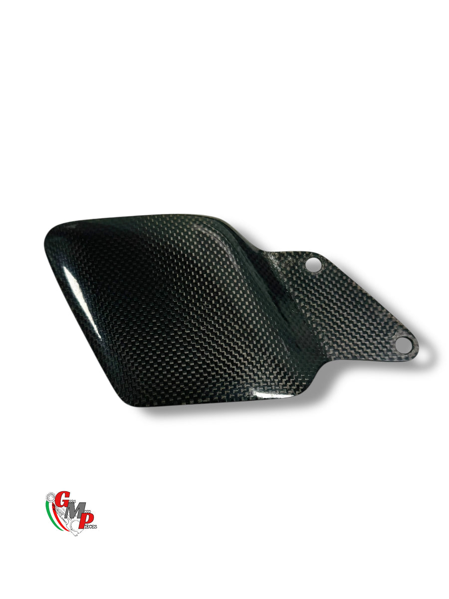 Protector de calor talón derecho Racing carbono - Ducati